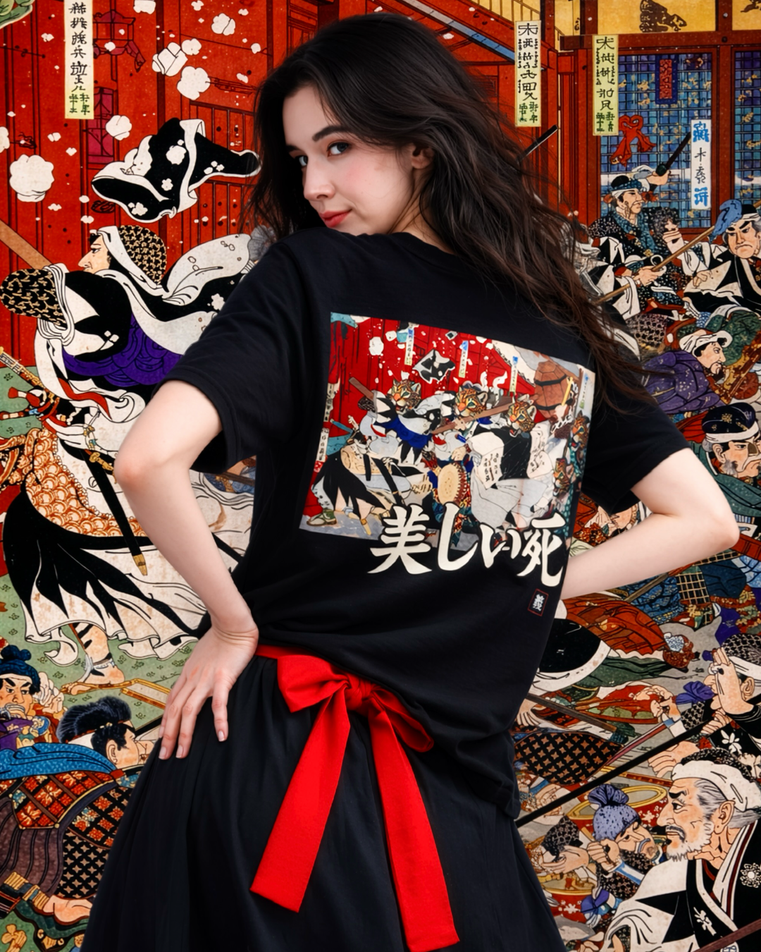 FI-JP-00100 | 47 Rōnin Historical Battle Ukiyo-e