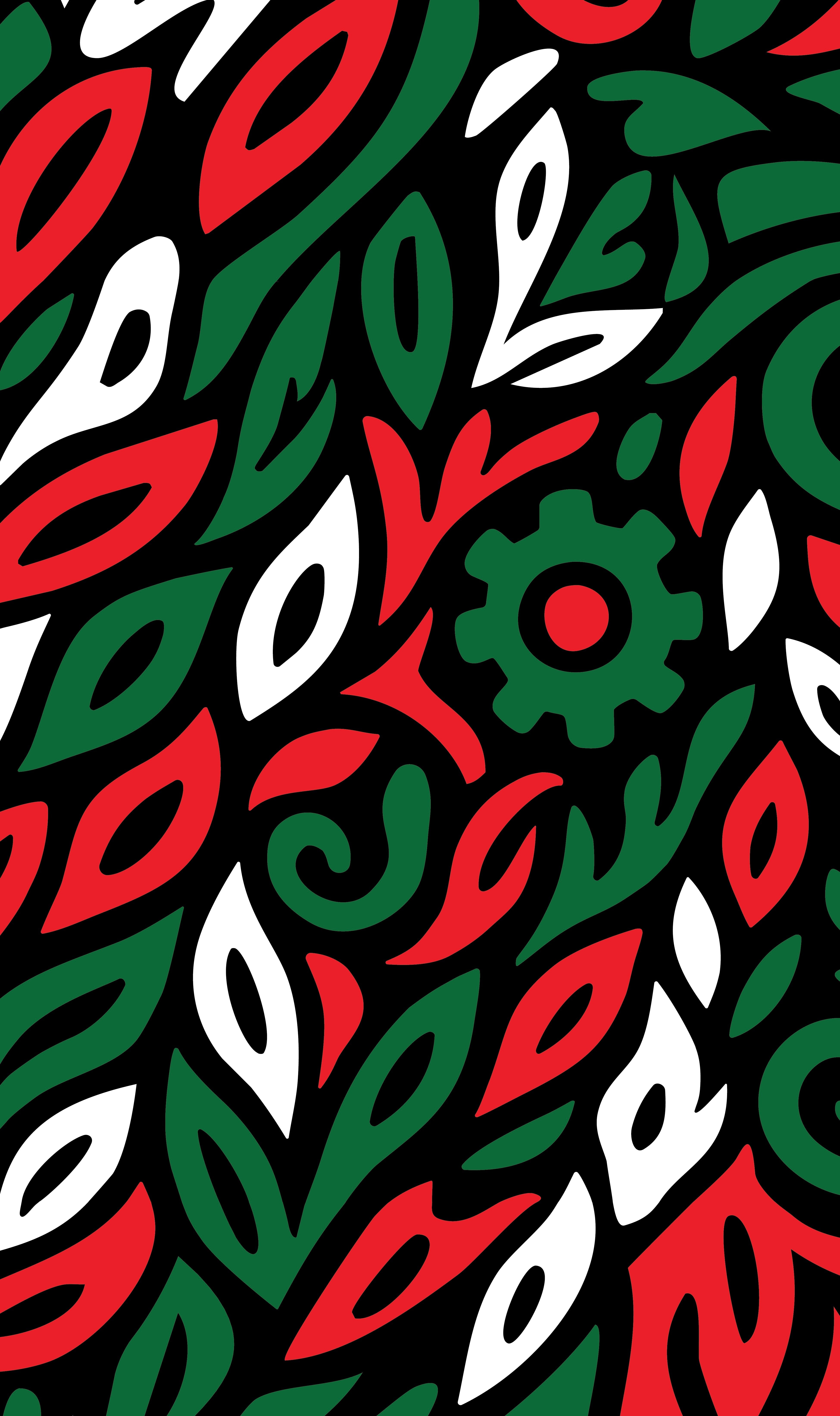 México cultural heritage streetwear pattern - Jaguar Sol