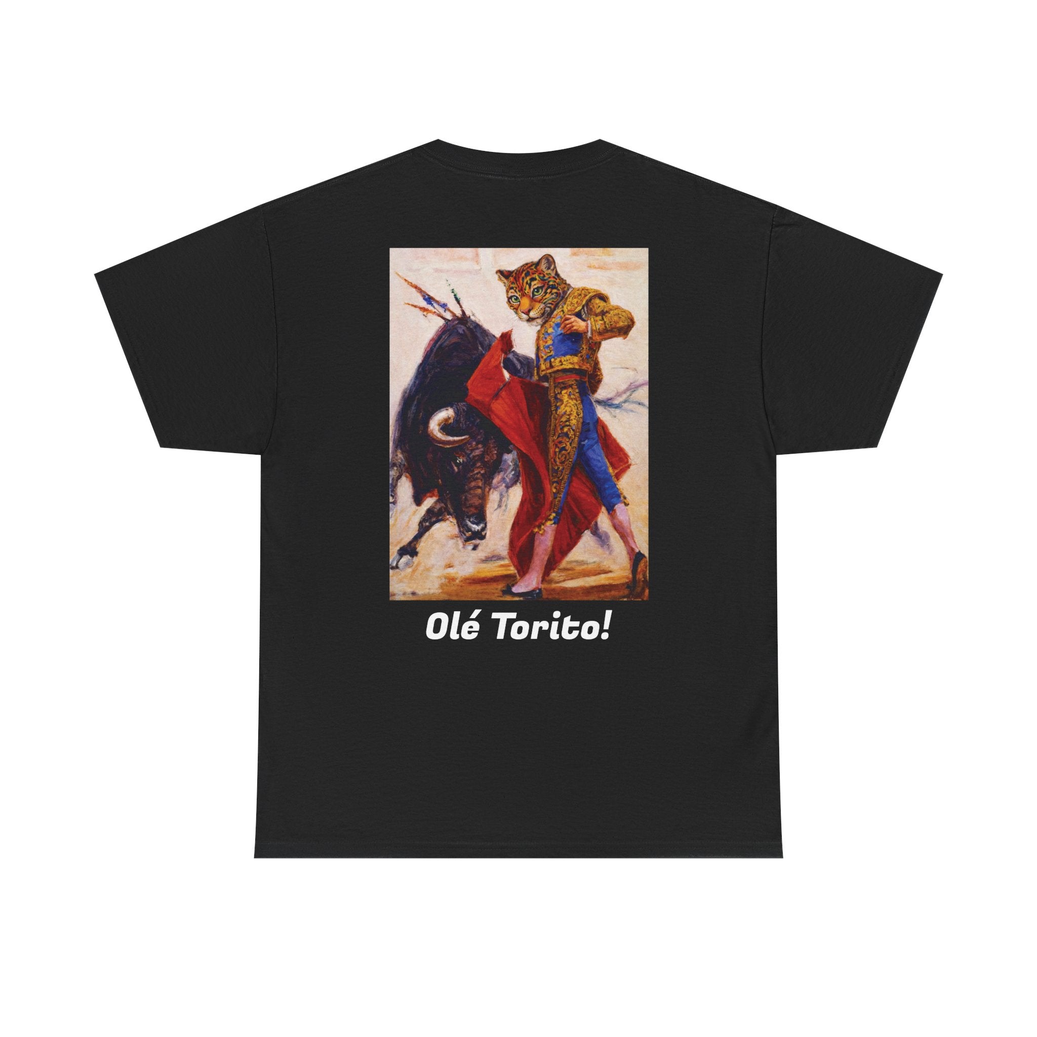 Olé Torito! Bullfighter Jaguar Graphic Tee - Jaguar Sol