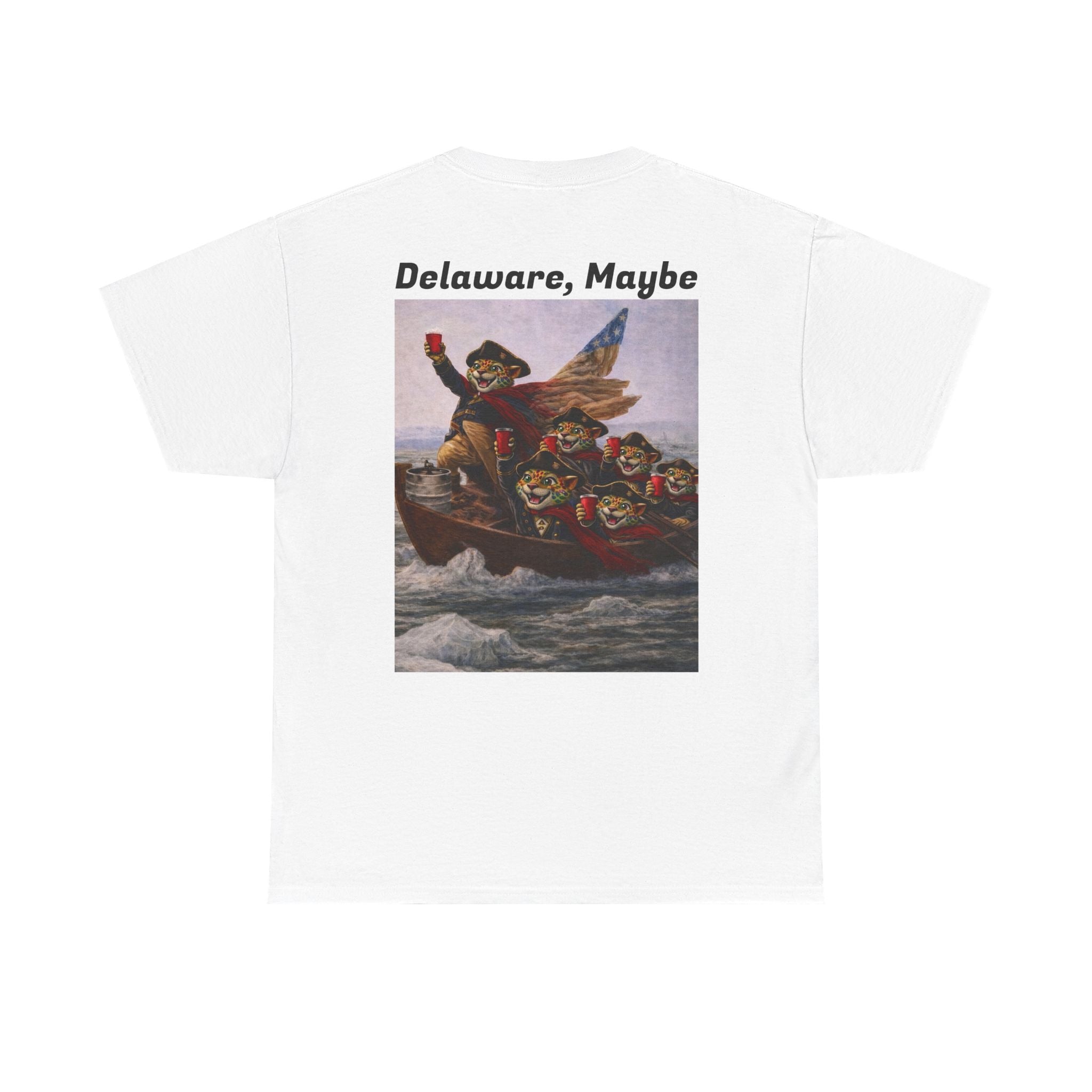 Delaware, Probably George Washington River Crossing Graphic Tee - Jaguar Sol