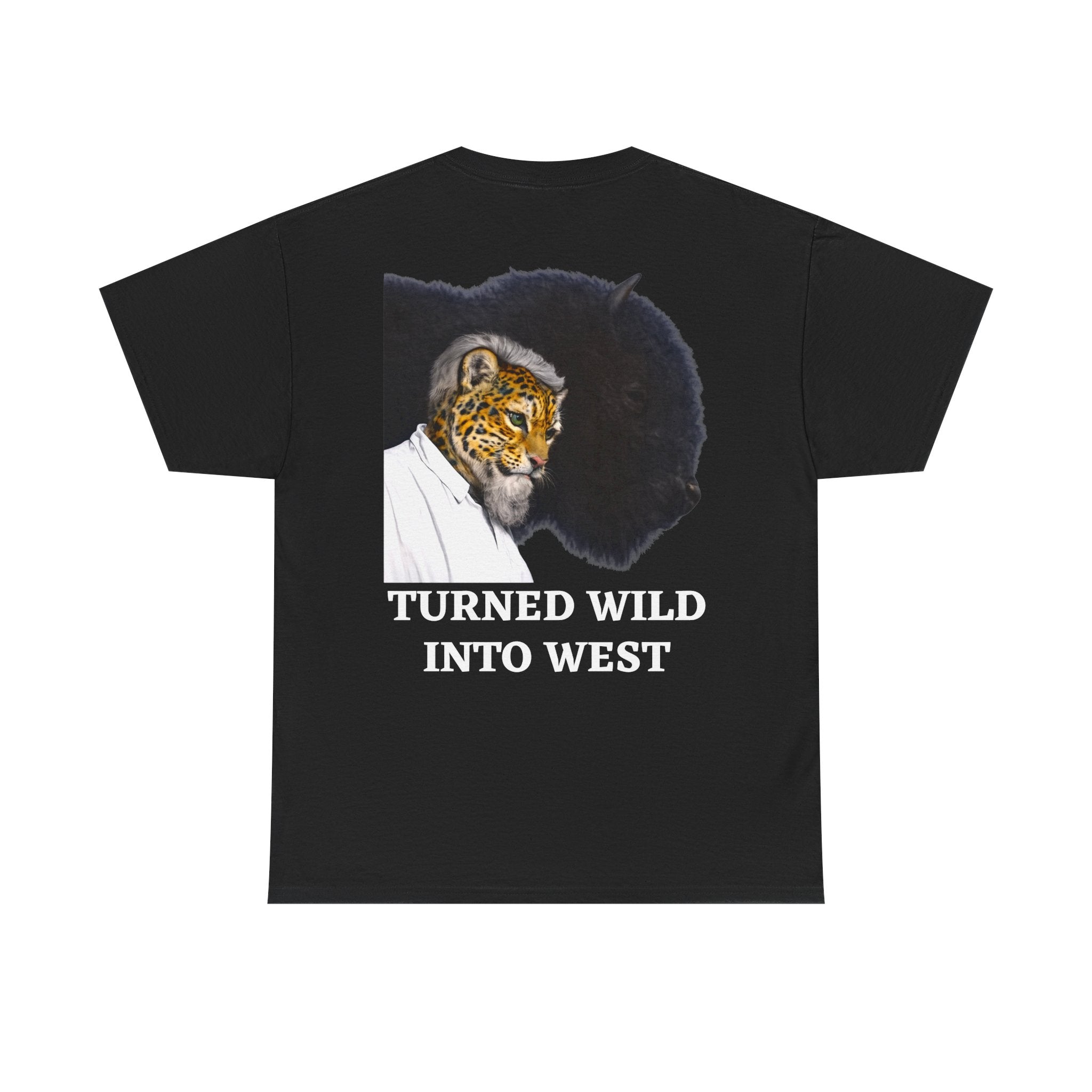 'Turned Wild Into West' Charles Goodnight Wild West Graphic Tee - Jaguar Sol