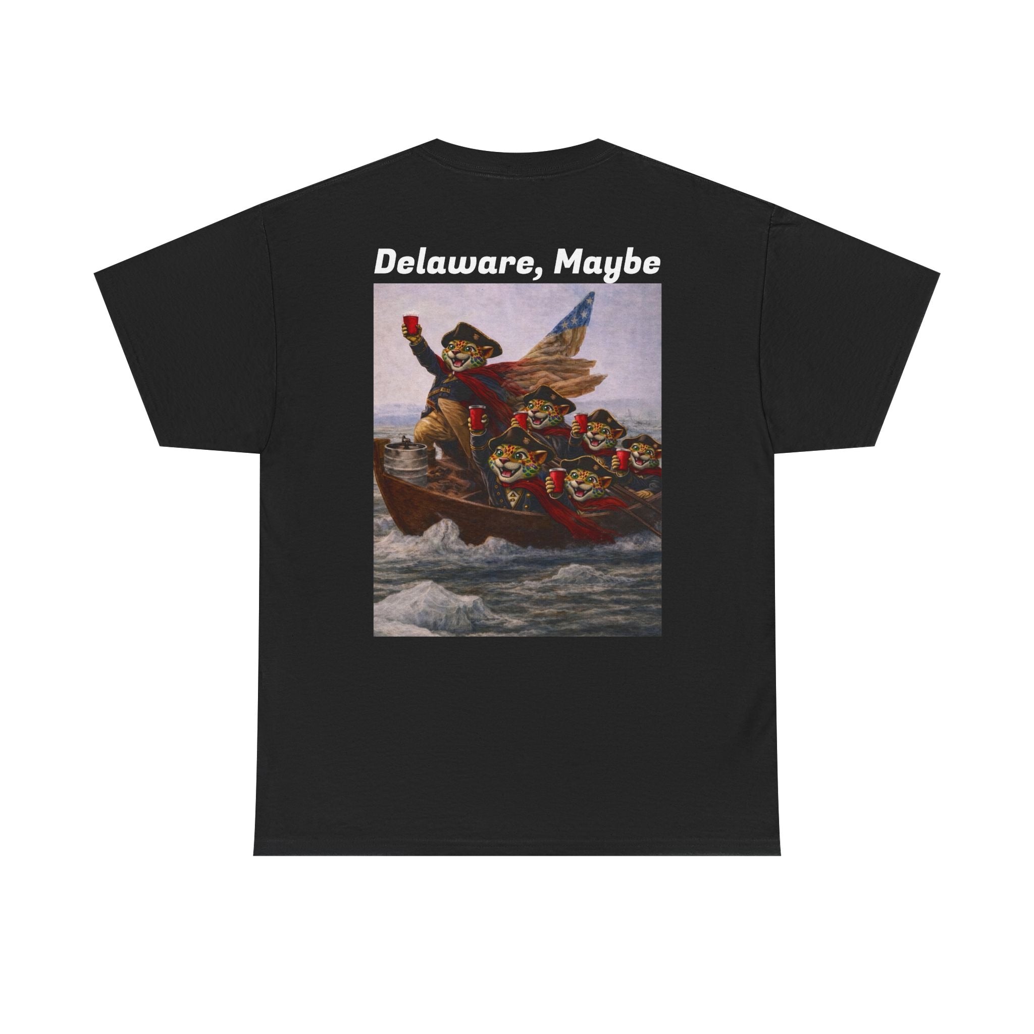 Delaware, Probably George Washington River Crossing Graphic Tee - Jaguar Sol