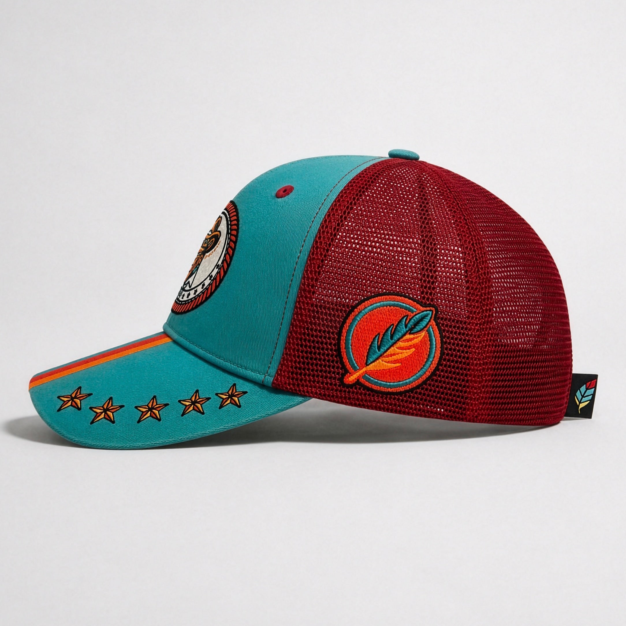 Cowboy Jaguar Buckle | Premium Embroidered Cap - Jaguar Sol