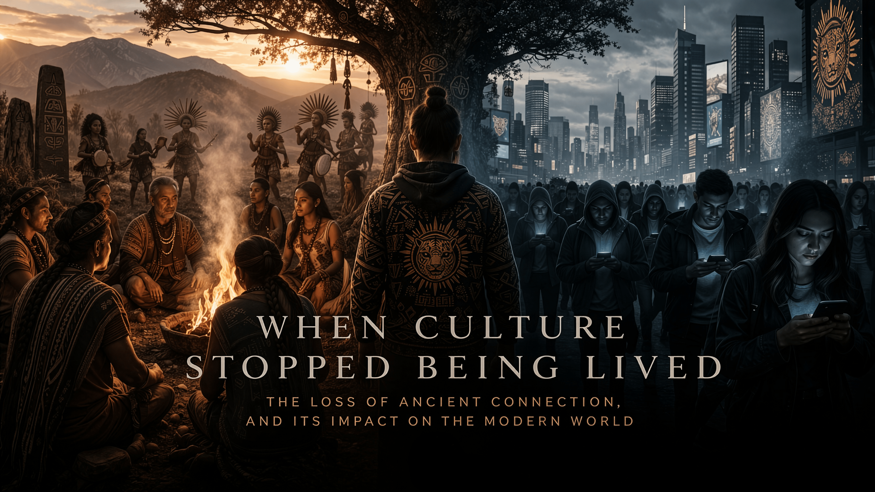 When Culture Stopped Being Lived: Did the Loss of Ancient Cultural Structure Shape Today’s World of Isolation? - Jaguar Sol