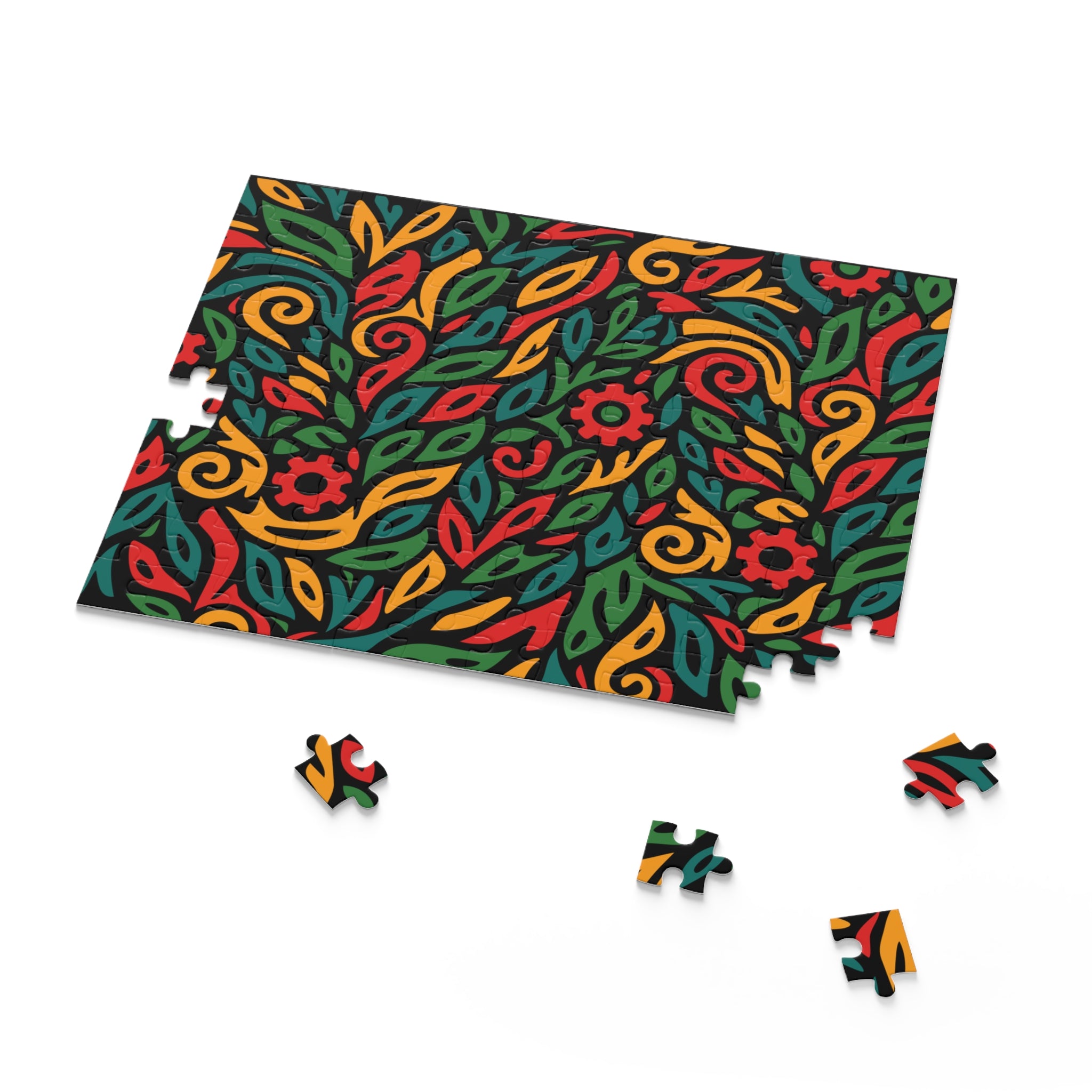 Jaguar Sol Original Puzzle | Pattern Jigsaw (120/252/500 pcs) - Jaguar Sol