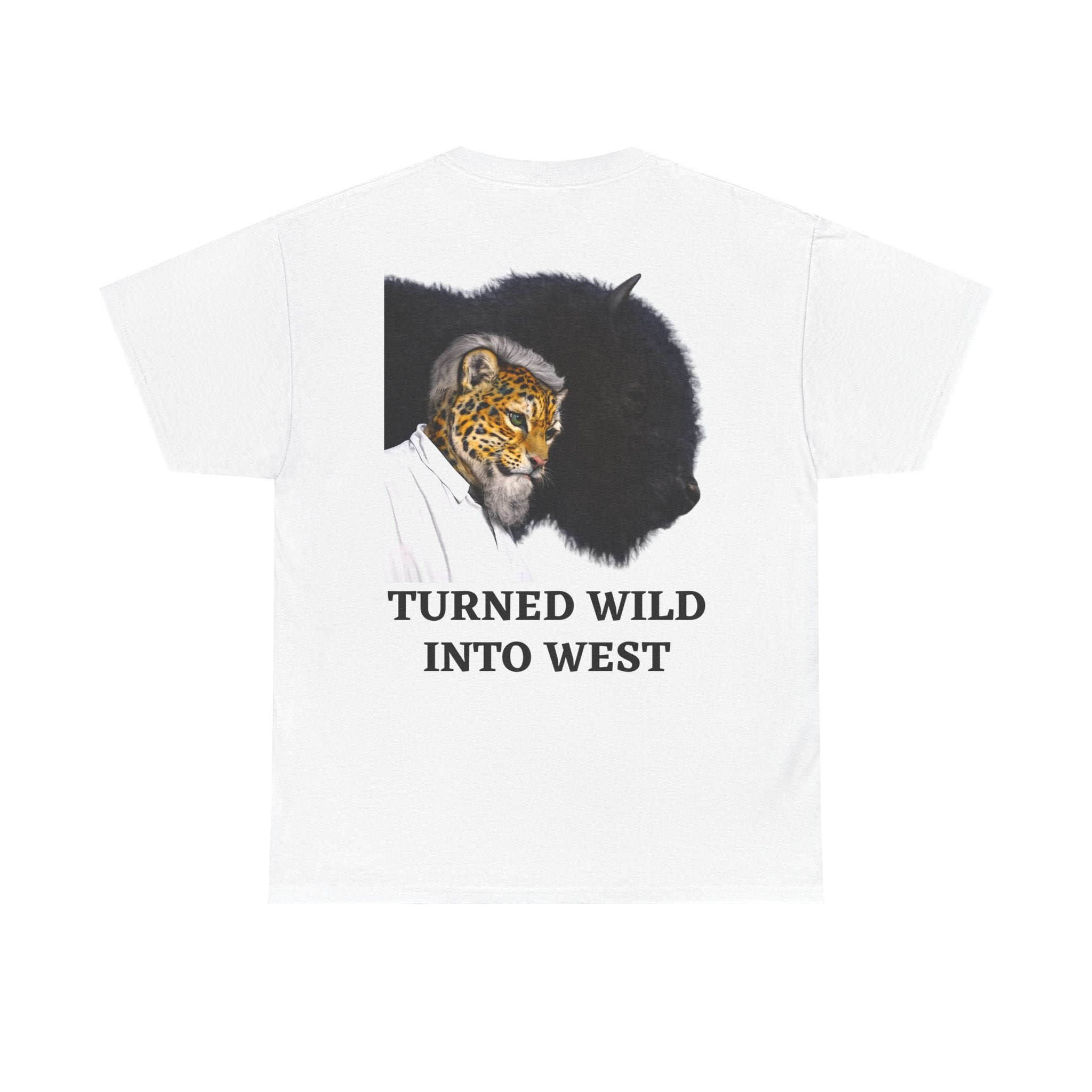 'Turned Wild Into West' Charles Goodnight Wild West Graphic Tee - Jaguar Sol