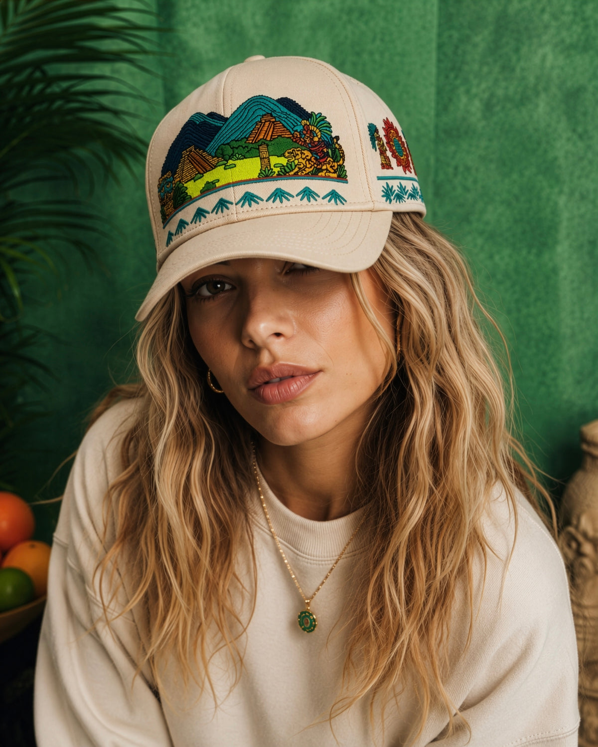 Azteca Sol | Premium Embroidered Hat