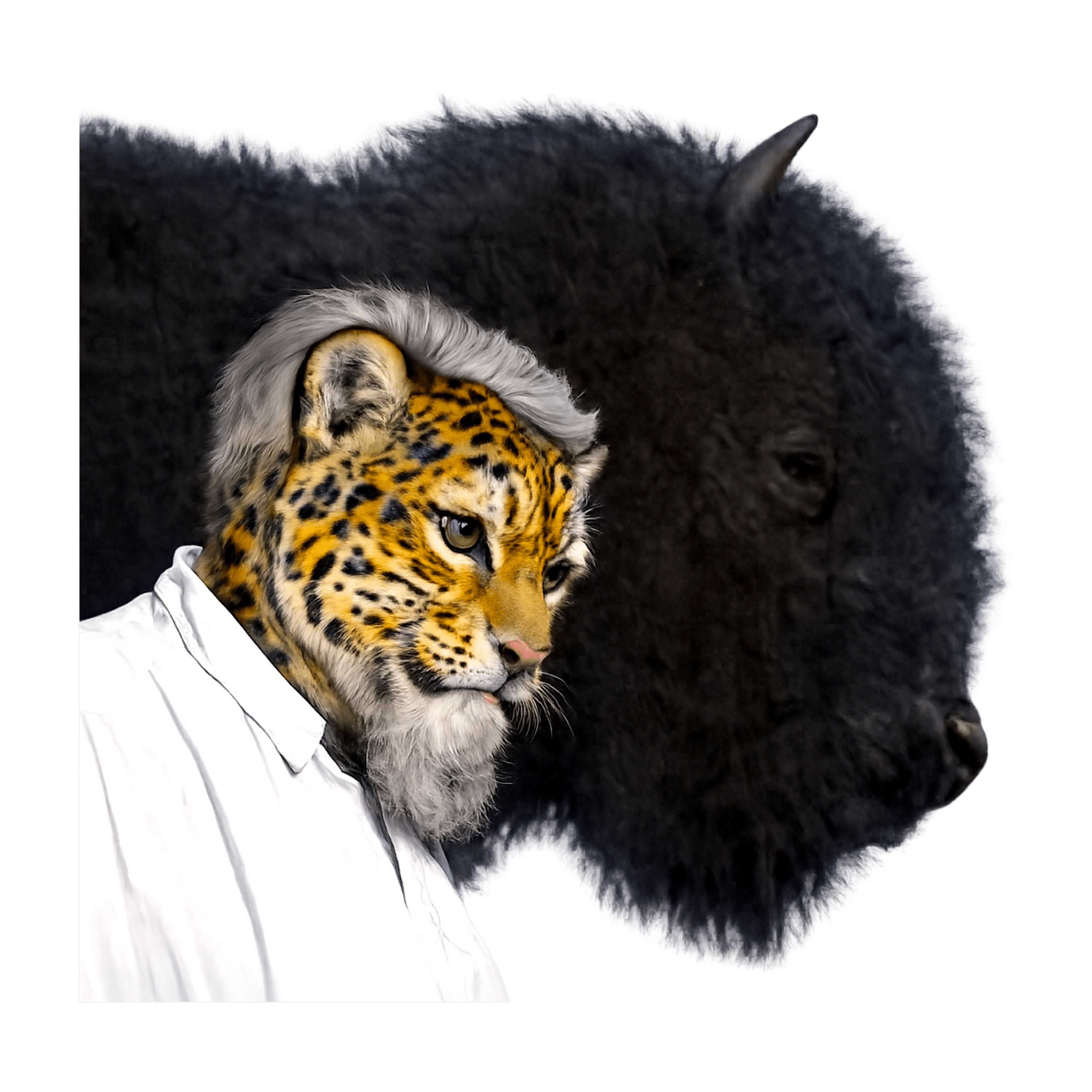 'Turned Wild Into West' Charles Goodnight | Back - Print Graphic Tee - Jaguar Sol